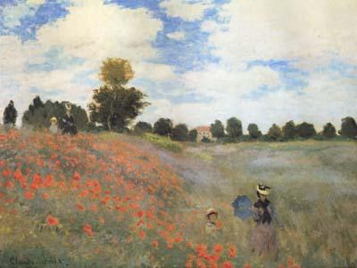 Claude Monet Poppies near Argenteuil (mk06) China oil painting art